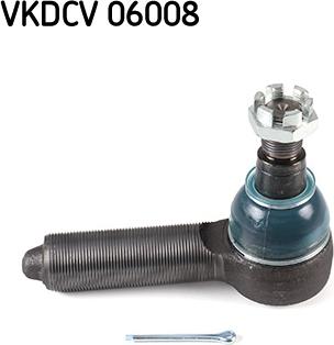 SKF VKDCV 06008 - Накрайник на напречна кормилна щанга vvparts.bg