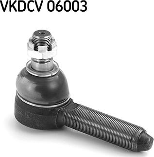 SKF VKDCV 06003 - Накрайник на напречна кормилна щанга vvparts.bg