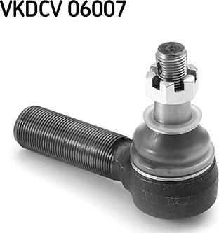 SKF VKDCV 06007 - Накрайник на напречна кормилна щанга vvparts.bg