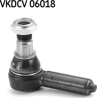 SKF VKDCV 06018 - Накрайник на напречна кормилна щанга vvparts.bg