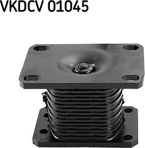 SKF VKDCV 01045 - Втулка, ресьорен лист vvparts.bg