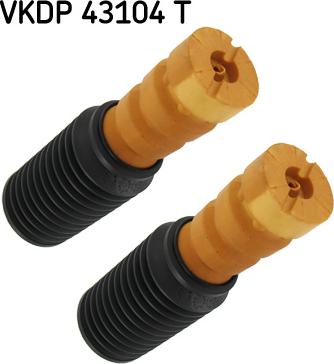 SKF VKDP 43104 T - Прахозащитен комплект, амортисьор vvparts.bg