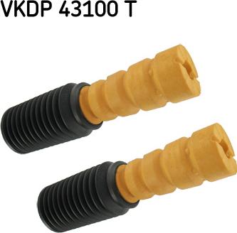 SKF VKDP 43100 T - Прахозащитен комплект, амортисьор vvparts.bg