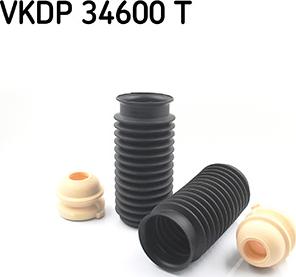SKF VKDP 34600 T - Прахозащитен комплект, амортисьор vvparts.bg