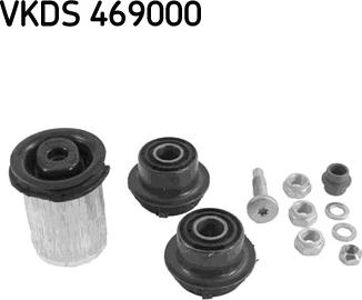 SKF VKDS 469000 - Ремонтен комплект, корпус на оста vvparts.bg