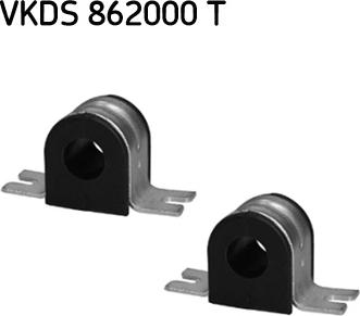 SKF VKDS 862000 T - Ремонтен комплект, тампон на стабилизатор vvparts.bg
