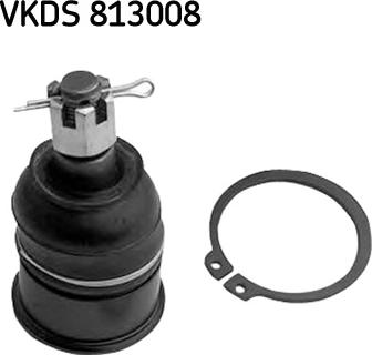 SKF VKDS 813008 - Шарнири vvparts.bg