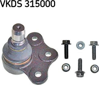 SKF VKDS 315000 - Шарнири vvparts.bg