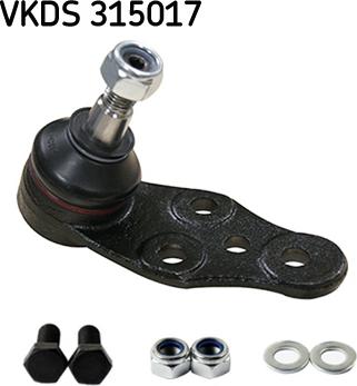 SKF VKDS 315017 - Шарнири vvparts.bg