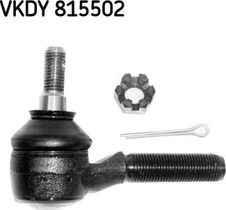 SKF VKDY 815502 - Накрайник на напречна кормилна щанга vvparts.bg