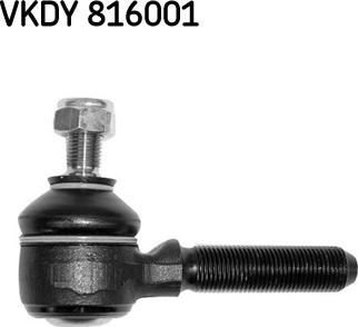 SKF VKDY 816001 - Накрайник на напречна кормилна щанга vvparts.bg
