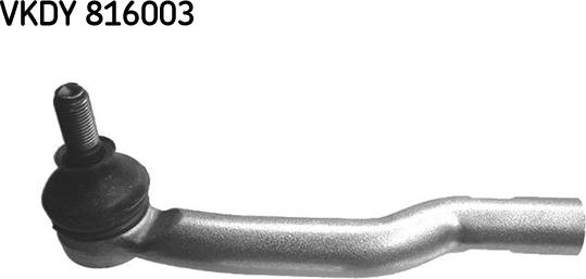 SKF VKDY 816003 - Накрайник на напречна кормилна щанга vvparts.bg