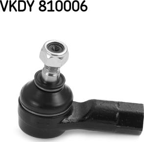 SKF VKDY 810006 - Накрайник на напречна кормилна щанга vvparts.bg