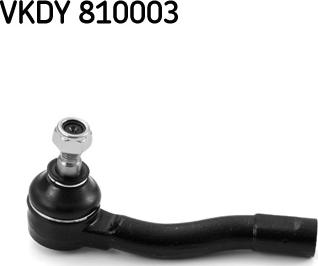 SKF VKDY 810003 - Накрайник на напречна кормилна щанга vvparts.bg