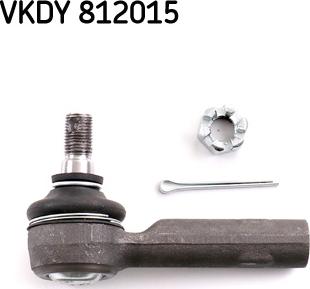 SKF VKDY 812015 - Накрайник на напречна кормилна щанга vvparts.bg