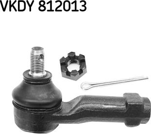 SKF VKDY 812013 - Накрайник на напречна кормилна щанга vvparts.bg