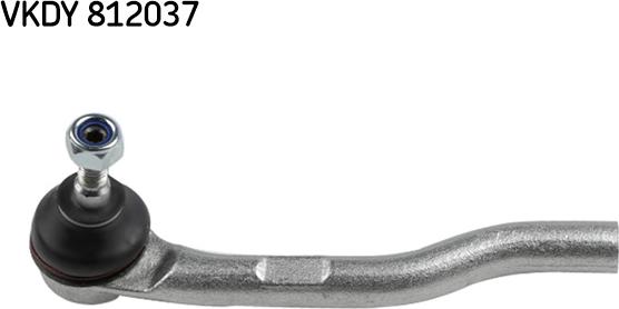 SKF VKDY 812037 - Накрайник на напречна кормилна щанга vvparts.bg