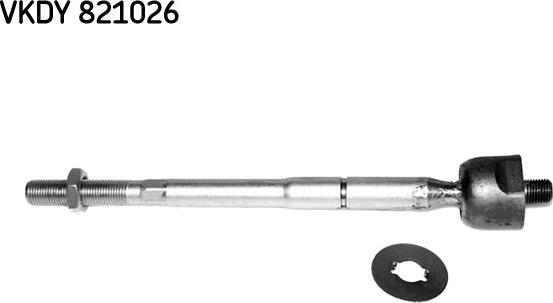 SKF VKDY 821026 - Аксиален шарнирен накрайник, напречна кормилна щанга vvparts.bg