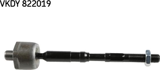 SKF VKDY 822019 - Аксиален шарнирен накрайник, напречна кормилна щанга vvparts.bg