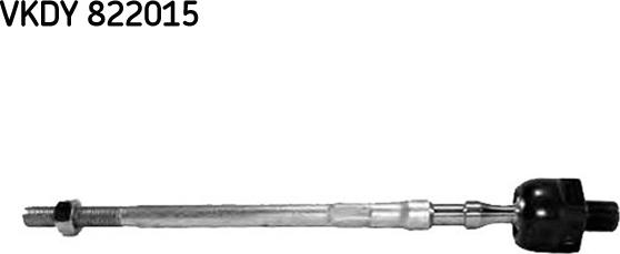 SKF VKDY 822015 - Аксиален шарнирен накрайник, напречна кормилна щанга vvparts.bg