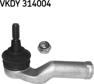 SKF VKDY 314004 - Накрайник на напречна кормилна щанга vvparts.bg