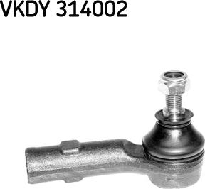 SKF VKDY 314002 - Накрайник на напречна кормилна щанга vvparts.bg