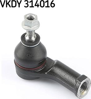 SKF VKDY 314016 - Накрайник на напречна кормилна щанга vvparts.bg