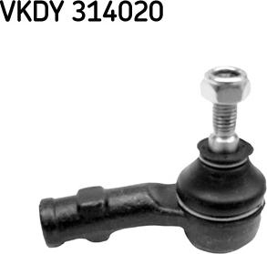 SKF VKDY 314020 - Накрайник на напречна кормилна щанга vvparts.bg