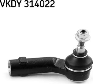 SKF VKDY 314022 - Накрайник на напречна кормилна щанга vvparts.bg