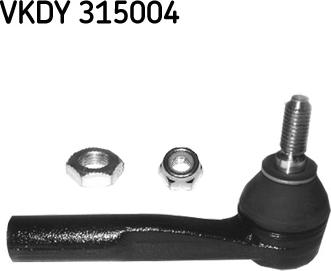 SKF VKDY 315004 - Накрайник на напречна кормилна щанга vvparts.bg