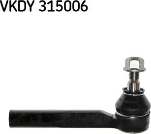 SKF VKDY 315006 - Накрайник на напречна кормилна щанга vvparts.bg
