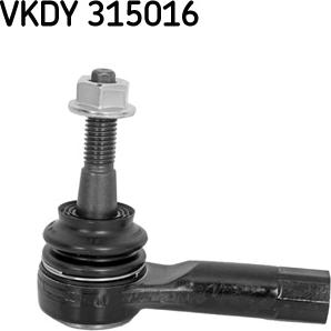 SKF VKDY 315016 - Накрайник на напречна кормилна щанга vvparts.bg