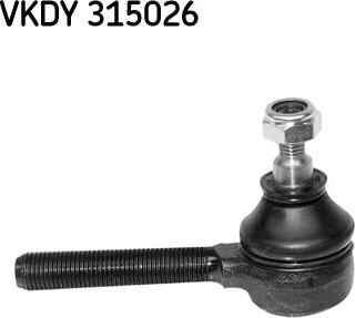 SKF VKDY 315026 - Накрайник на напречна кормилна щанга vvparts.bg