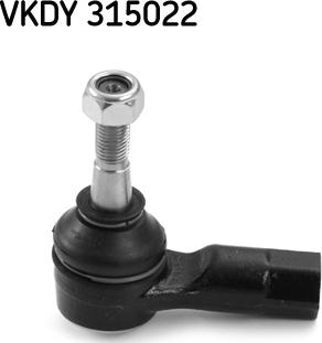 SKF VKDY 315022 - Накрайник на напречна кормилна щанга vvparts.bg