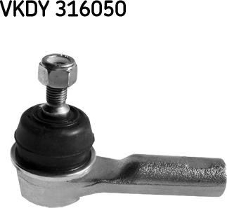 SKF VKDY 316050 - Накрайник на напречна кормилна щанга vvparts.bg