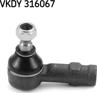 SKF VKDY 316067 - Накрайник на напречна кормилна щанга vvparts.bg