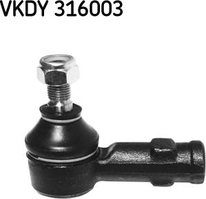 SKF VKDY 316003 - Накрайник на напречна кормилна щанга vvparts.bg