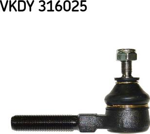 SKF VKDY 316025 - Накрайник на напречна кормилна щанга vvparts.bg