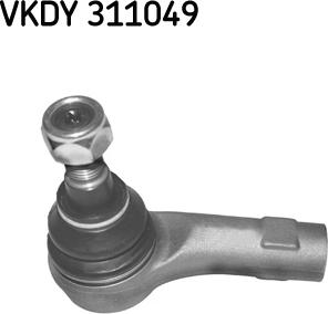 SKF VKDY 311049 - Накрайник на напречна кормилна щанга vvparts.bg