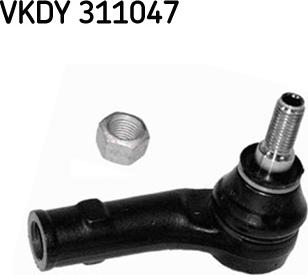 SKF VKDY 311047 - Накрайник на напречна кормилна щанга vvparts.bg