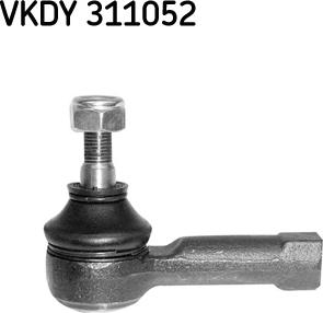 SKF VKDY 311052 - Накрайник на напречна кормилна щанга vvparts.bg