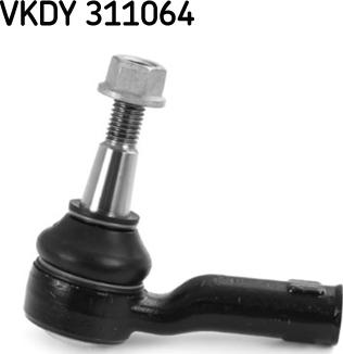 SKF VKDY 311064 - Накрайник на напречна кормилна щанга vvparts.bg