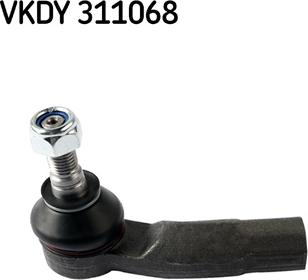 SKF VKDY 311068 - Накрайник на напречна кормилна щанга vvparts.bg