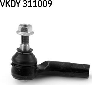 SKF VKDY 311009 - Накрайник на напречна кормилна щанга vvparts.bg