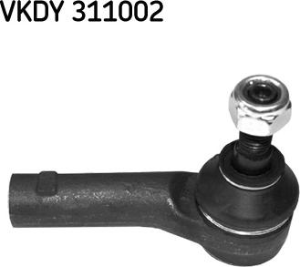 SKF VKDY 311002 - Накрайник на напречна кормилна щанга vvparts.bg