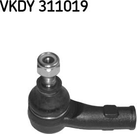 SKF VKDY 311019 - Накрайник на напречна кормилна щанга vvparts.bg