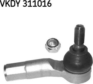 SKF VKDY 311016 - Накрайник на напречна кормилна щанга vvparts.bg