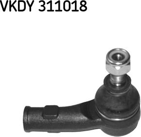 SKF VKDY 311018 - Накрайник на напречна кормилна щанга vvparts.bg