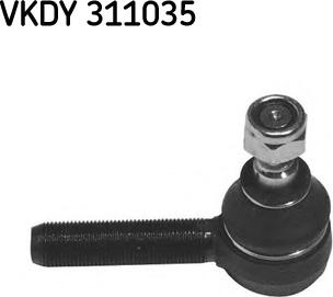 SKF VKDY 311035 - Накрайник на напречна кормилна щанга vvparts.bg