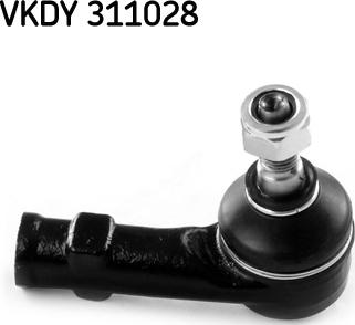 SKF VKDY 311028 - Накрайник на напречна кормилна щанга vvparts.bg